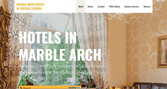 Desktop Screenshot of marblearch-hotel.com